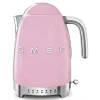 Vattenkokare med temperaturinställning, Rosa - Smeg