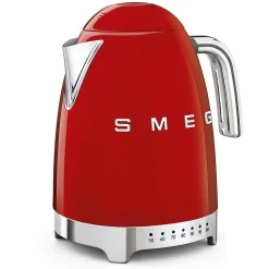 Vattenkokare med temperaturinställning, Röd - Smeg