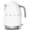 Vattenkokare med temperaturinställning, Vit - Smeg