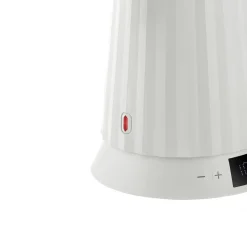Vattenkokare med temperaturinställning, Plissé, Vit - Alessi