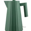 Vattenkokare, Plissé, grön - Alessi - 1,7 liter