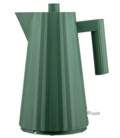 Vattenkokare, Plissé, grön - Alessi - 1,7 liter