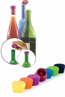 Vinkork i silikon, 2-pack - Pulltex