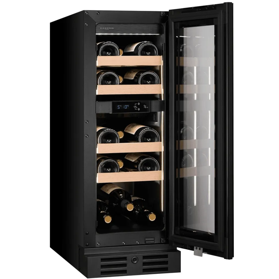Vinkyl Designline 30, Dubbelzon, Svart, 718 - Vigneron