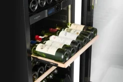 Vinkyl Kitchen Built-in 130, Dubbelzon, Svart - Vigneron