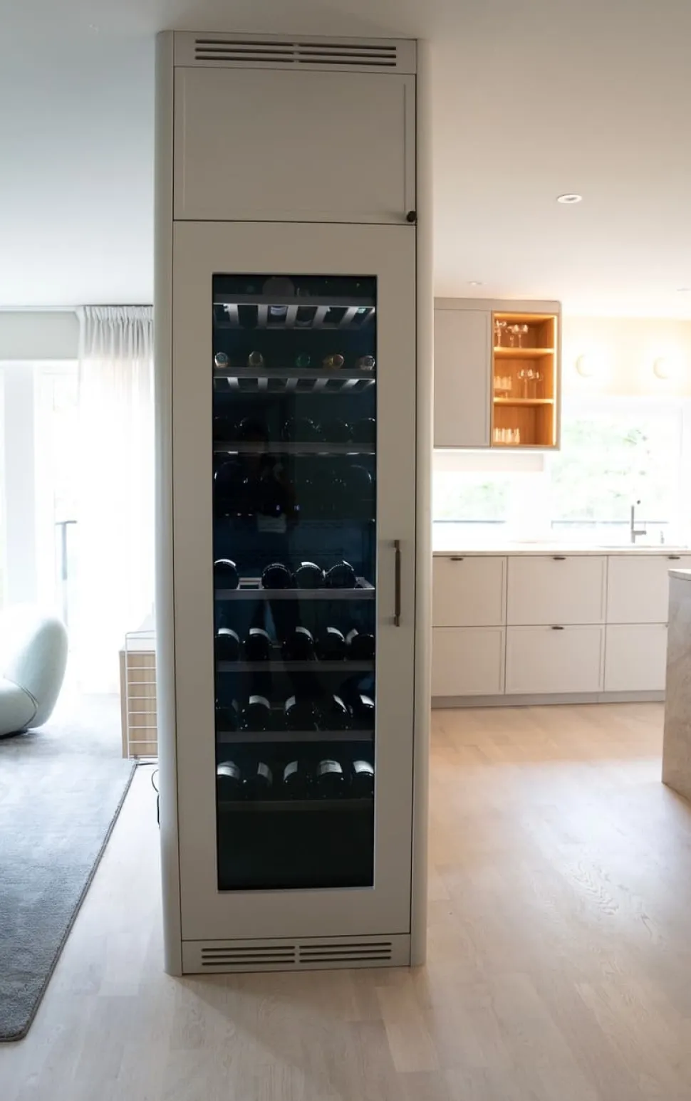 Vinkyl Kitchen Integrated 180, Dubbelzon - Vigneron