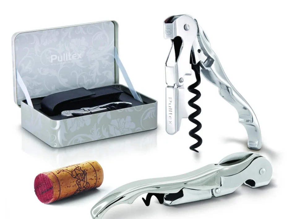 Vinöppnare Pulltaps Classic, läderfodral - Pulltex