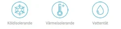 Värme/kyl-beständiga ugnshandskar i Neopren - Granberg